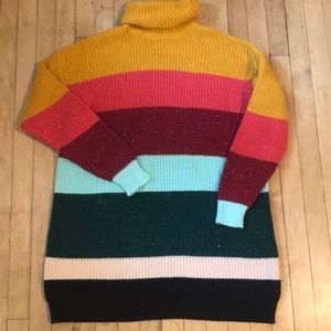 farm rio boldly striped sweater dress